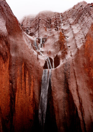 Rain on Uluru